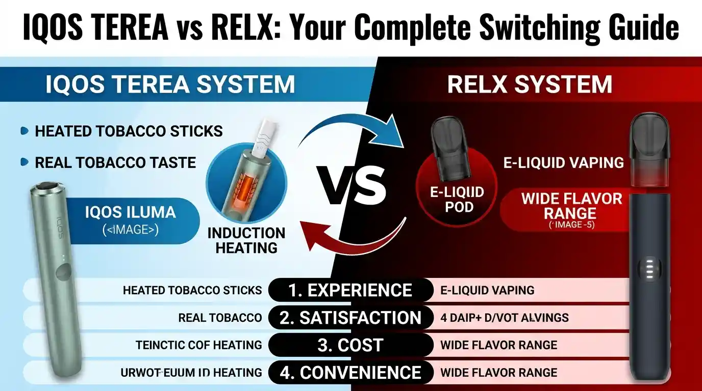 IQOS TEREA vs RELX